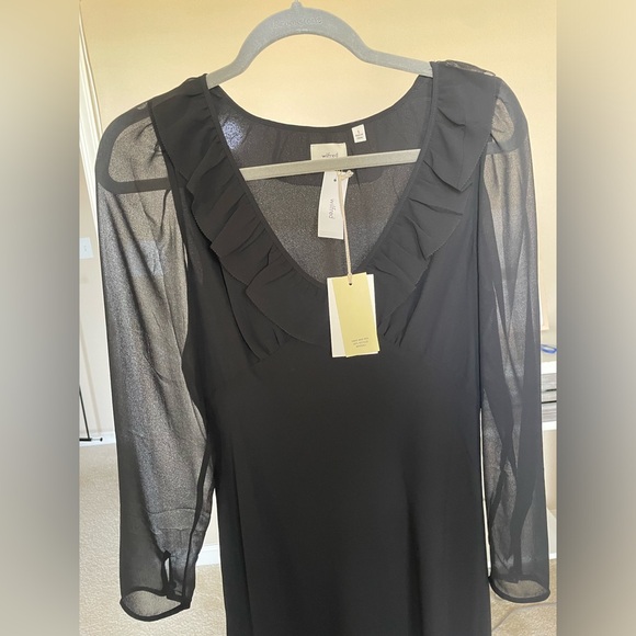 Aritzia Wilfred Beaune Dress | Black | Size Small - Picture 4 of 4